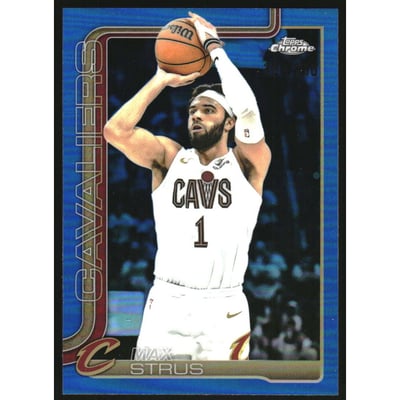 2025-26 Topps Chrome Blue Refractors #32 Max Strus