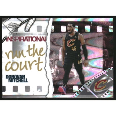 2025-26 Topps Chrome Inspirational RayWave Refractors #IP7 Donovan Mitchell