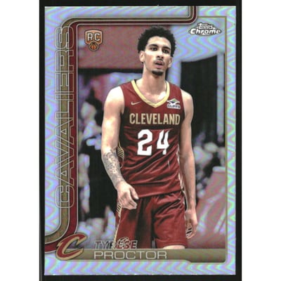 2025-26 Topps Chrome Refractors #300 Tyrese Proctor