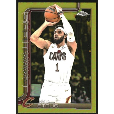 2025-26 Topps Chrome Yellow Refractors #32 Max Strus