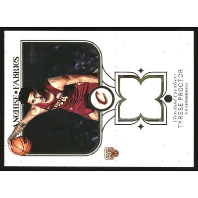 2025-26 Topps Franchise Fabrics #FFTP Tyrese Proctor