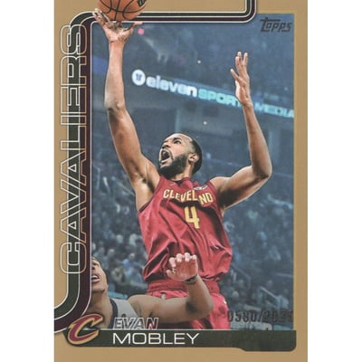 2025-26 Topps Gold #82 Evan Mobley