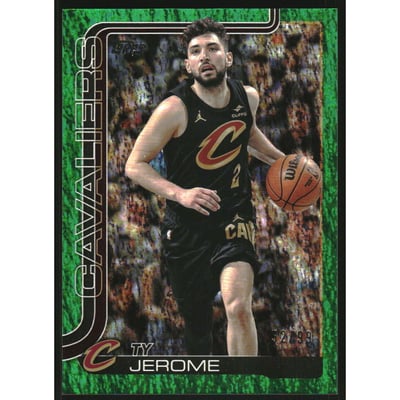 2025-26 Topps Green Holo Foil #83 Ty Jerome