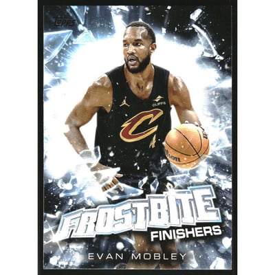 2025-26 Topps Holiday Frostbite Finishers #FFEM Evan Mobley