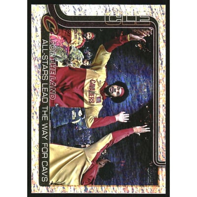2025-26 Topps Holo Foil #278 For The Land/Max Strus/Jarrett Allen/Donovan Mitchell
