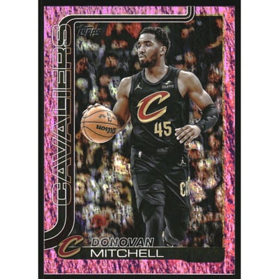 2025-26 Topps Pink Holo Foil #80 Donovan Mitchell