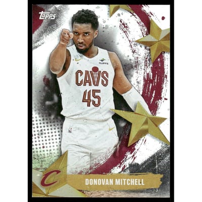 2025-26 Topps Stars of the NBA Rainbow Foilboard #SA8 Donovan Mitchell
