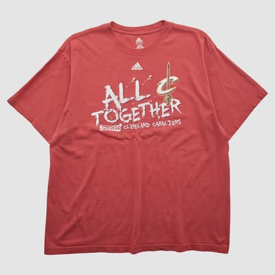 Cleveland Cavaliers Adidas 2010s T-shirt - Red - 2XL by Fanatics Real Vintage