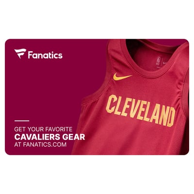 Cleveland Cavaliers Fanatics eGift Card ($10 - $500)