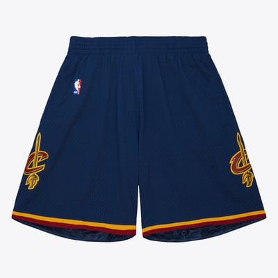 Cleveland Cavaliers Mitchell & Ness 2011 Alternate Shorts - Ash Blue - Mens