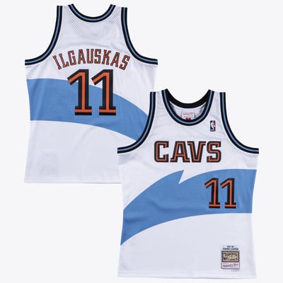 Cleveland Cavaliers Mitchell & Ness Zydrunas Ilgauskas 1997 Swingman Authentic Jersey - White