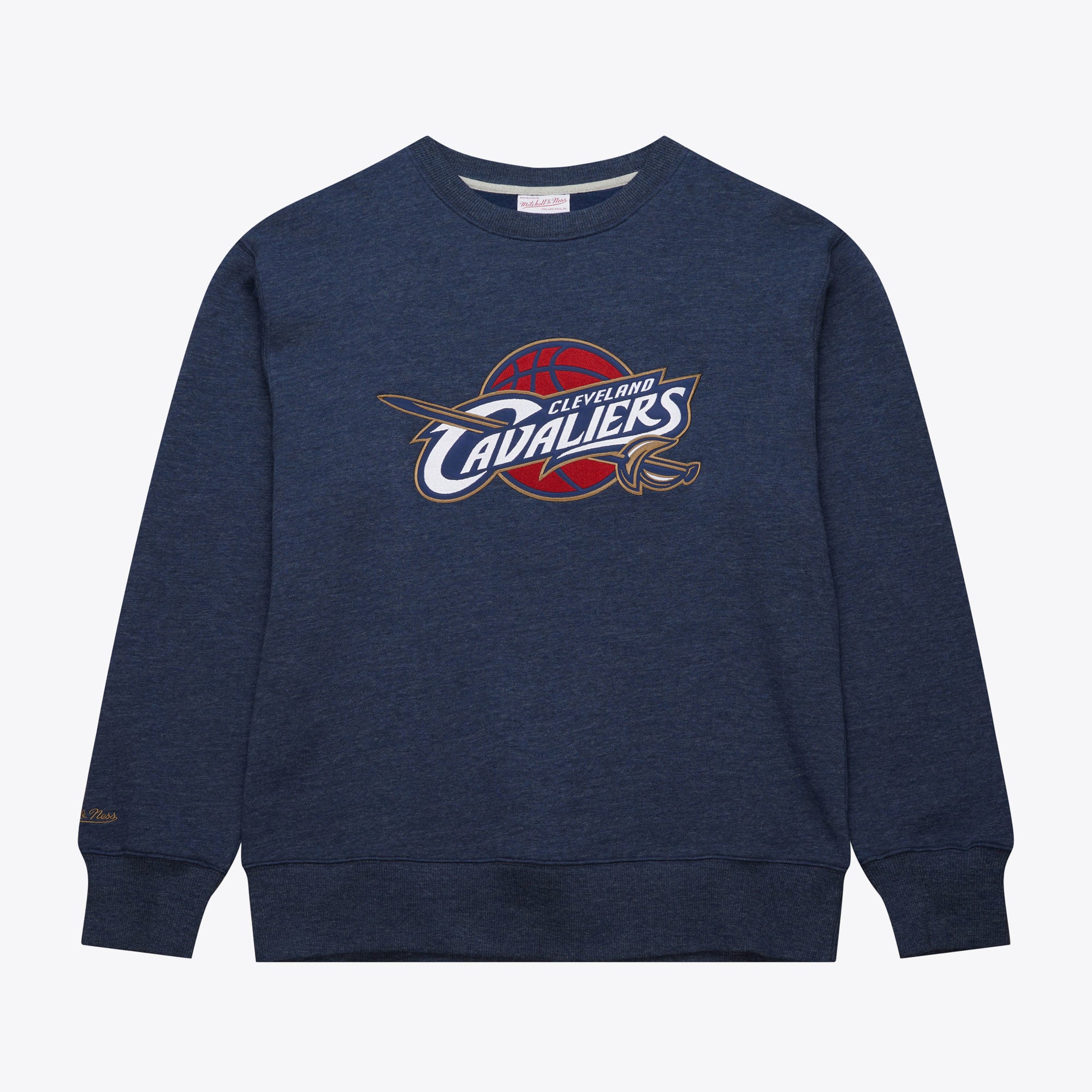 Cleveland Cavaliers Navy Vintage Logo Playoff Win 2.0 Fleece 