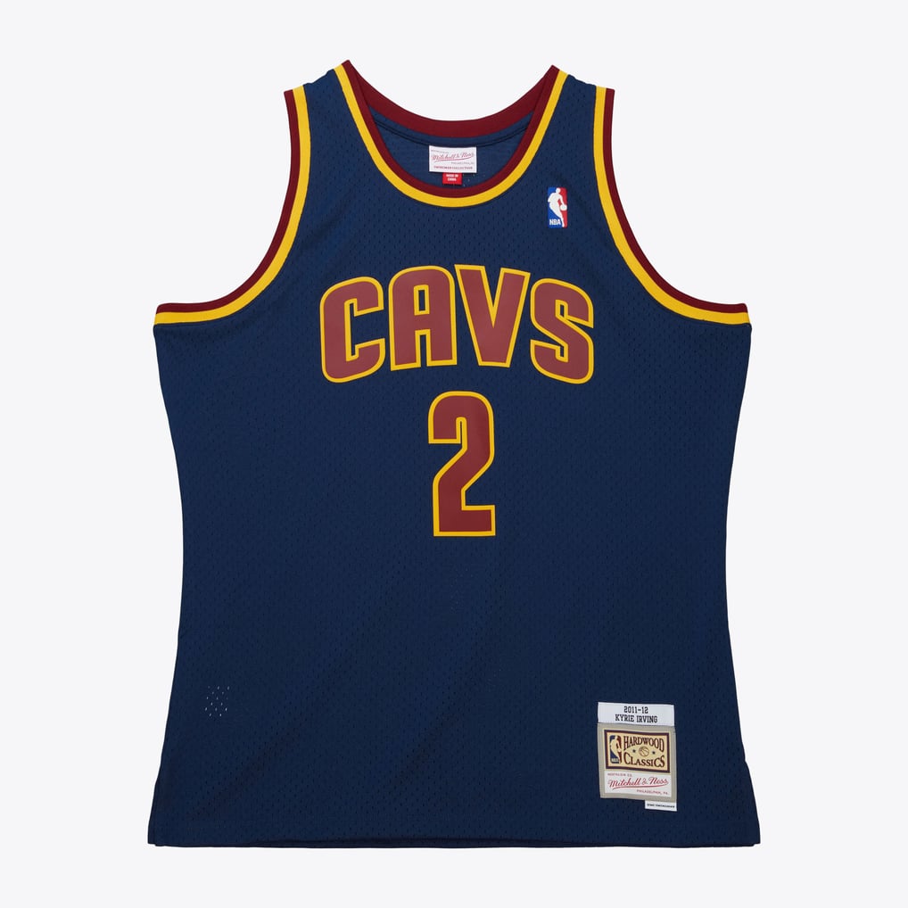 Kyrie Irving Cleveland Cavaliers 2011-12 Navy Swingman Jersey