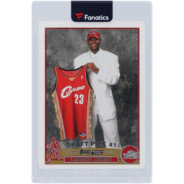 LeBron James Cleveland Cavaliers 2003-04 Topps #221 Rookie Card