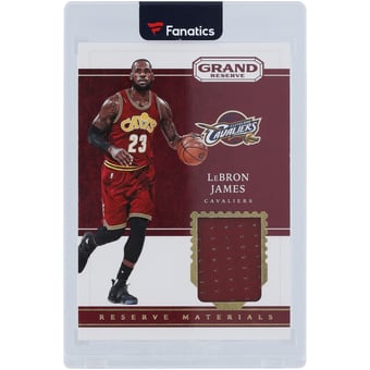 LeBron James Cleveland Cavaliers 2016-17 Panini National Treasures 