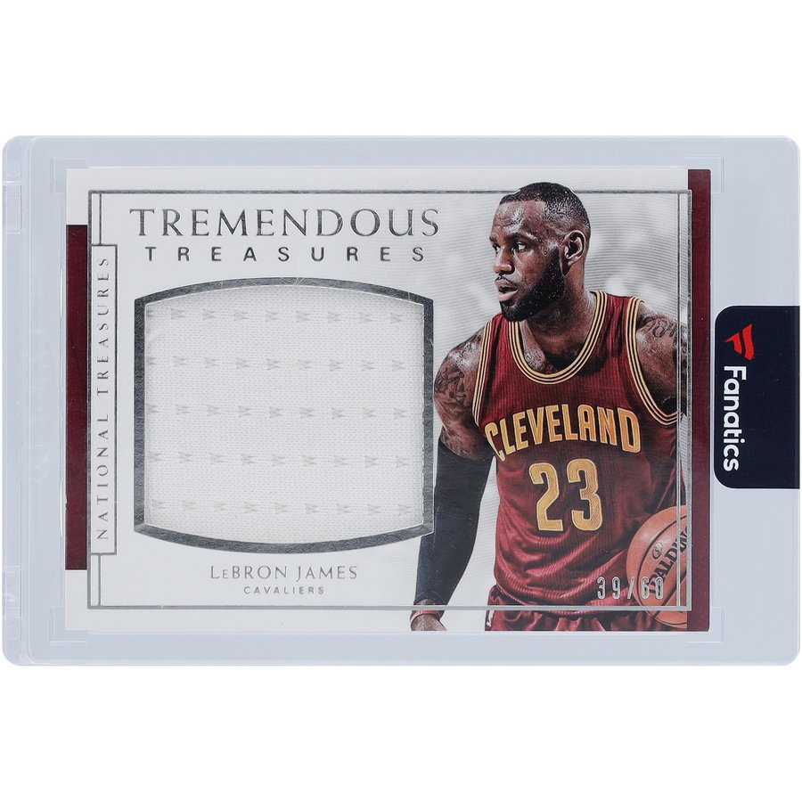 LeBron James Cleveland Cavaliers 2016-17 Panini National Treasures 