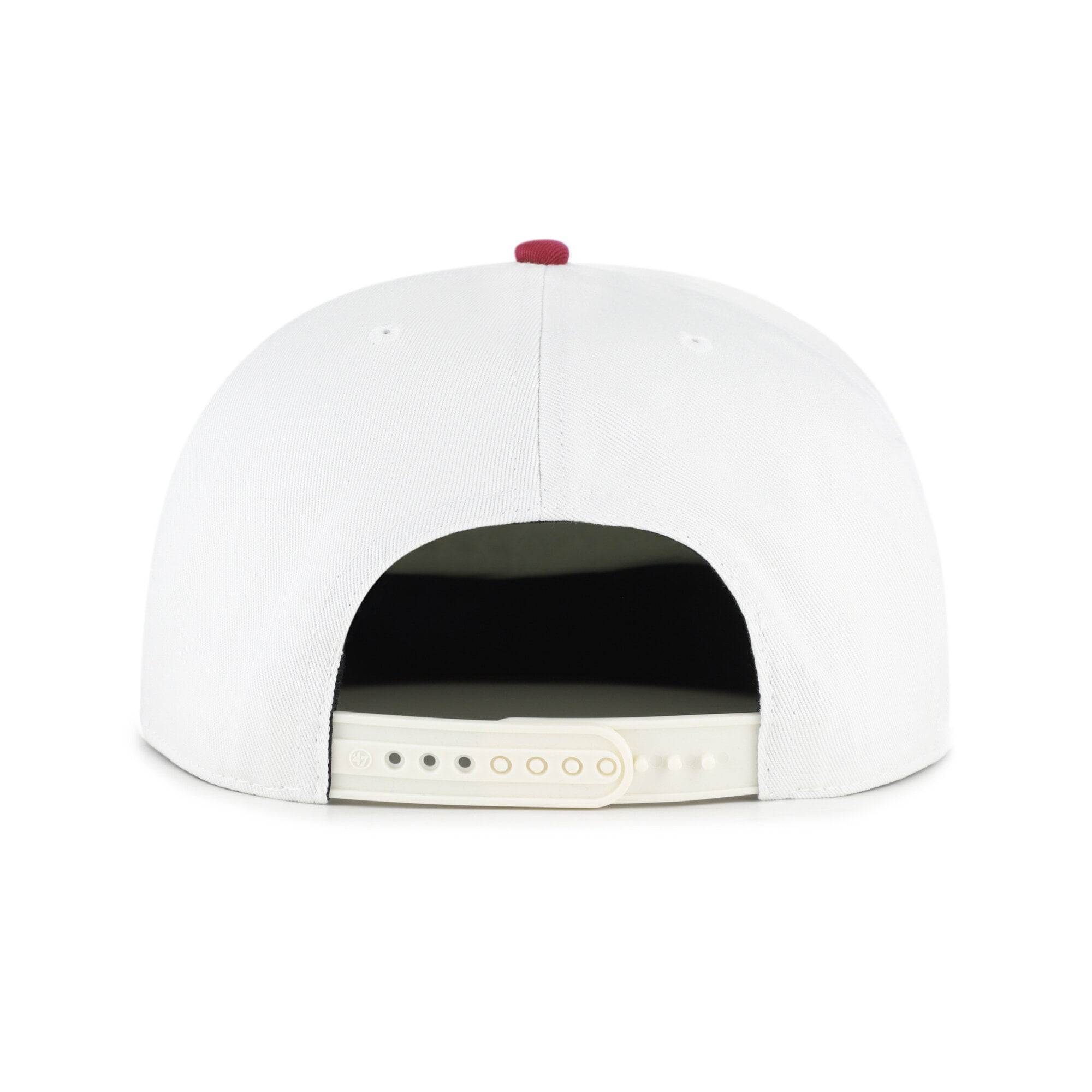 Casquette snapback capitaine Cleveland Cavaliers Script Stack crème pour homme