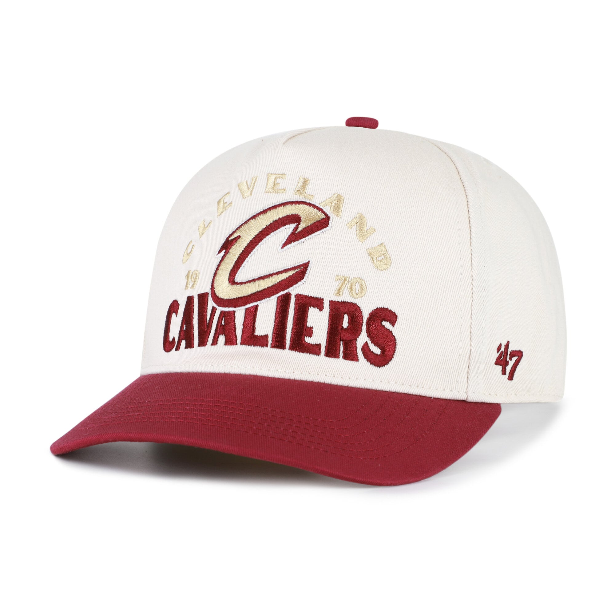 Men's '47 Natural Cleveland Cavaliers Arcitext Hitch Adjustable Hat