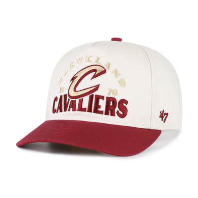 Cleveland Cavaliers '47 Arcitext Hitch Adjustable Hat - Natural