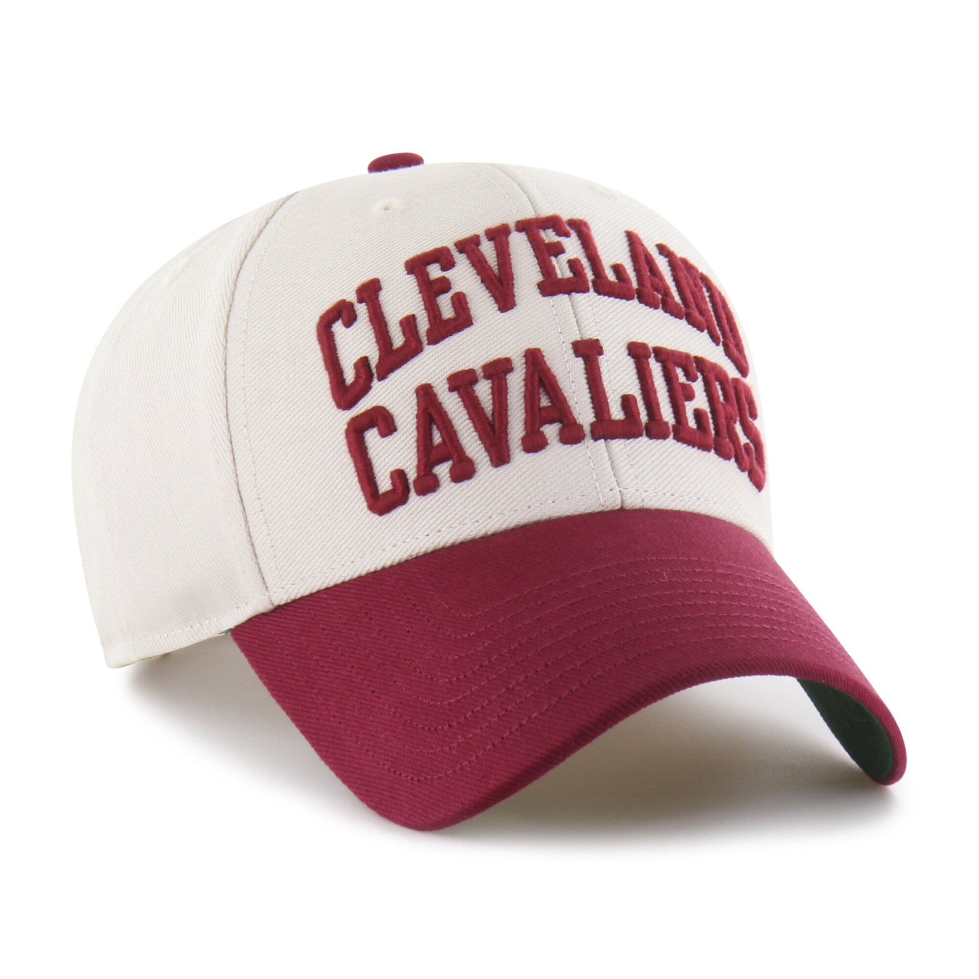 Men's '47 Natural Cleveland Cavaliers Broke Line Loop MVP Adjustable Hat