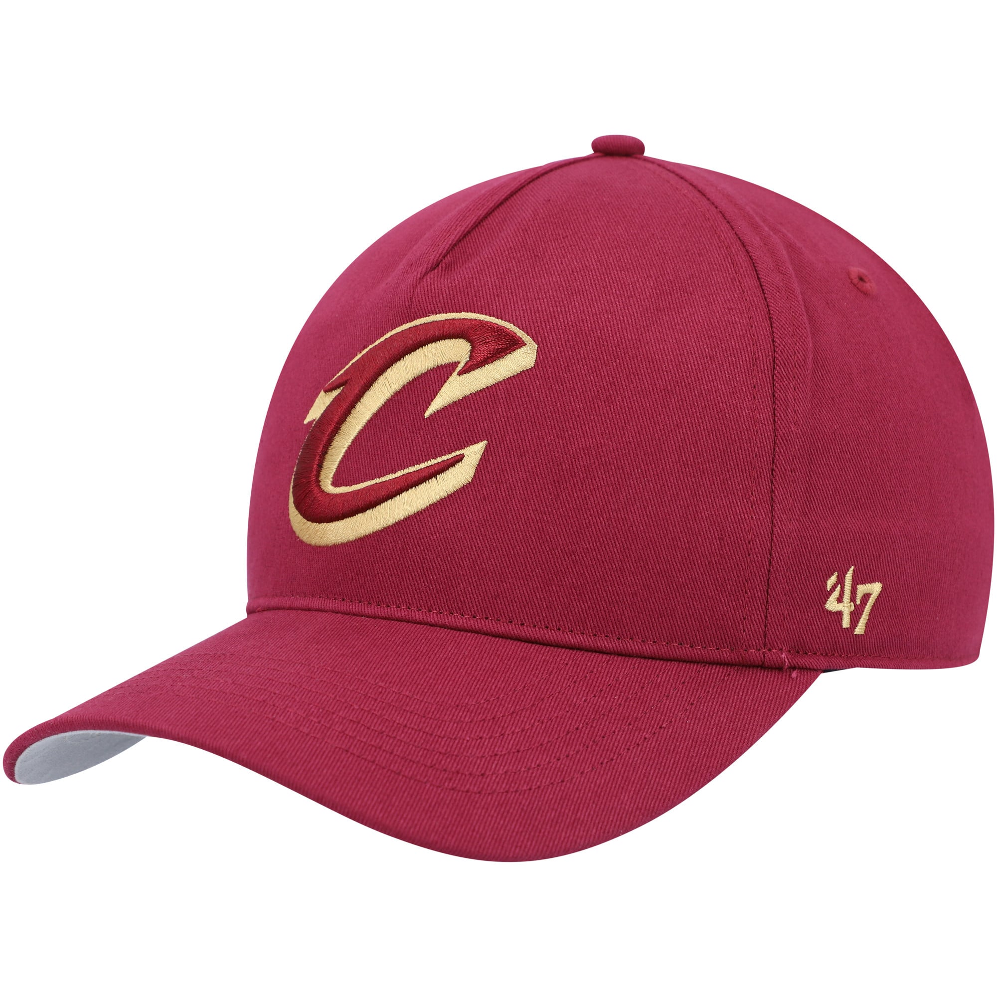 Men's Cleveland Cavaliers '47 Wine Hitch Snapback Hat