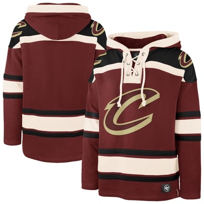 Cleveland Cavaliers '47 Superior Lacer Hoodie - Wine