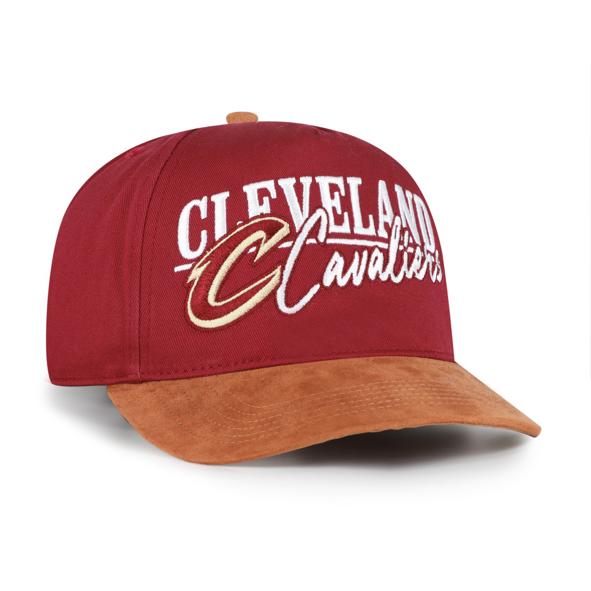 Casquette ajustable Cleveland Cavaliers « Scribe Line Hitch » couleur vin/beige, modèle 47