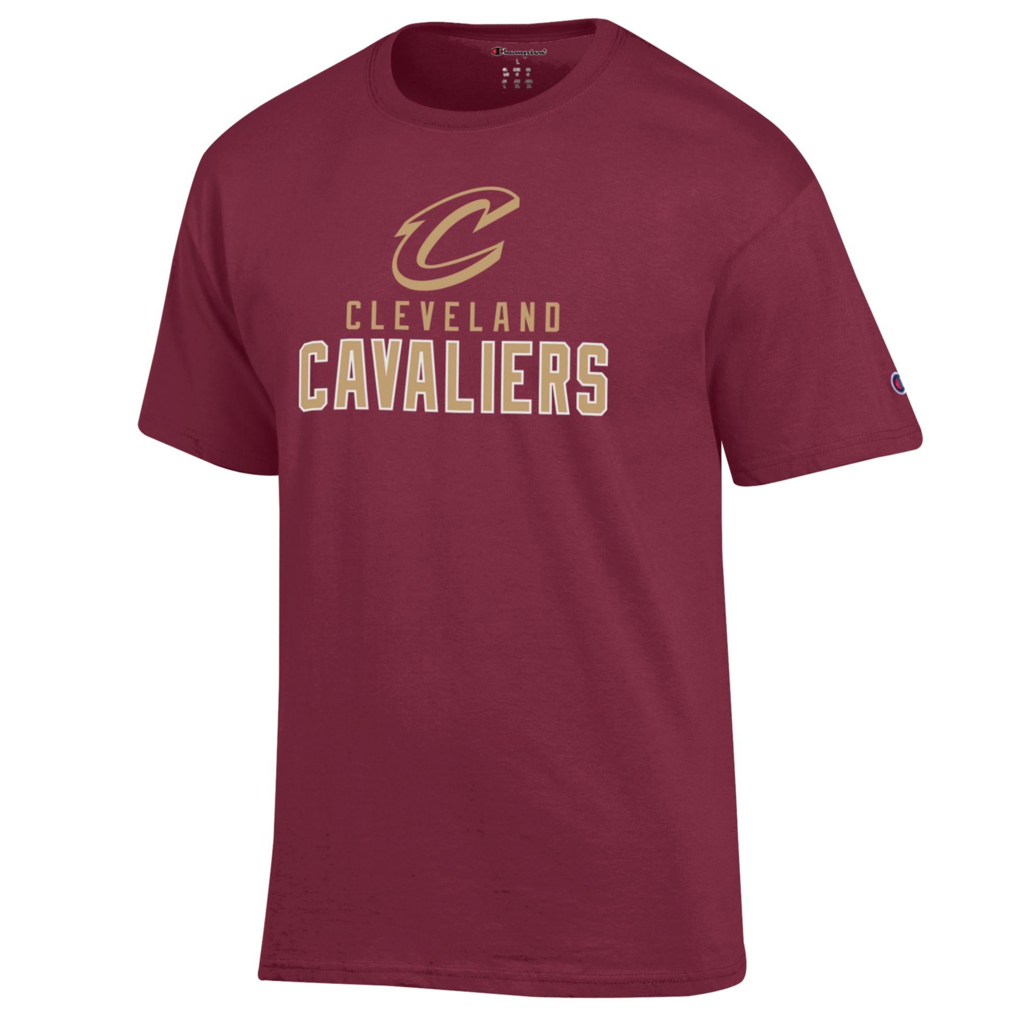 T-shirt en coton Champion Wine Cleveland Cavaliers pour homme