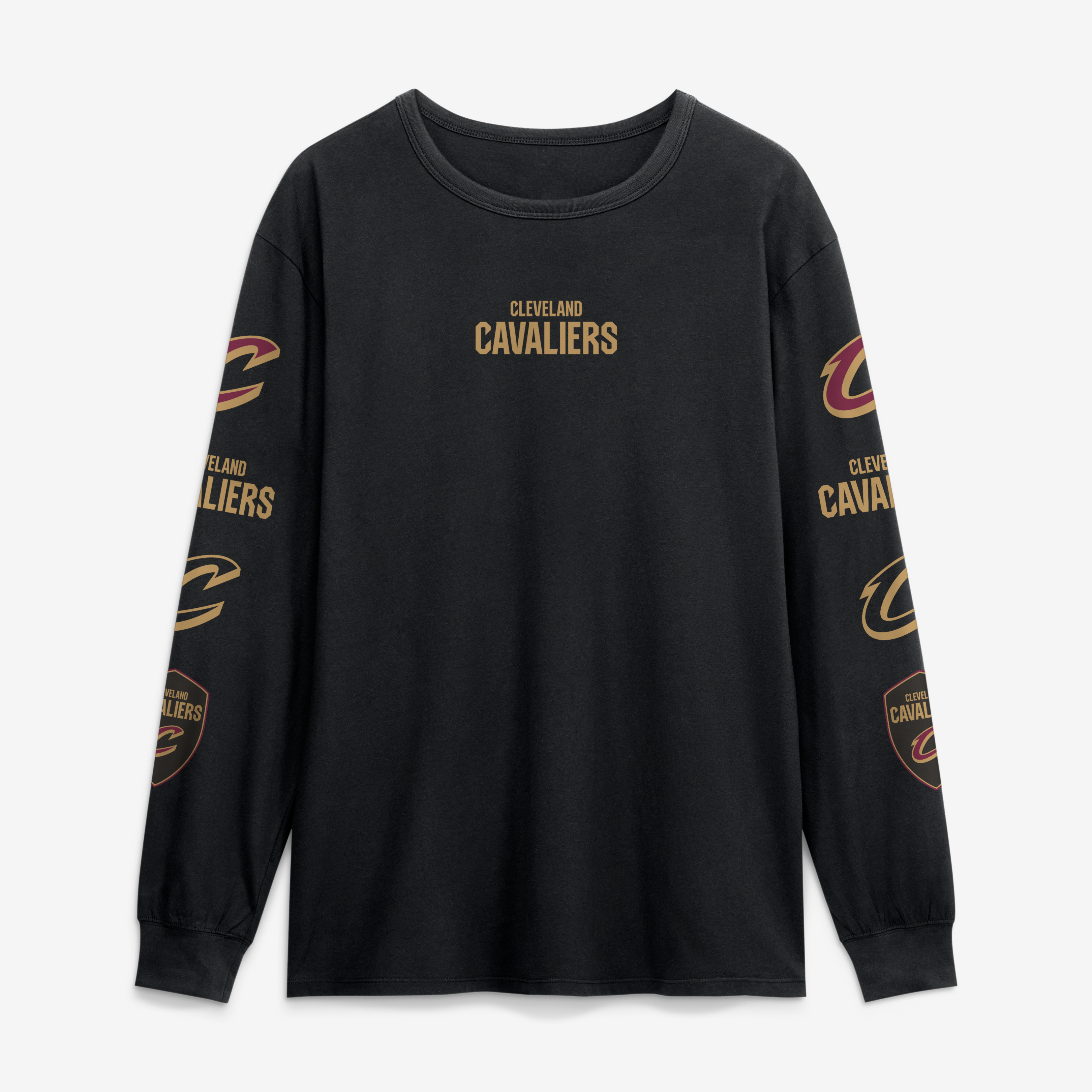T-shirt à manches longues Fanatics Black Cleveland Cavaliers Jump Higher Legacy pour homme