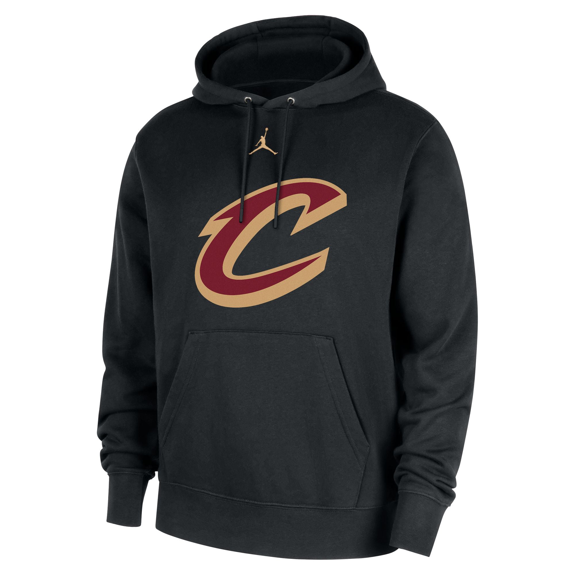 Sweat à capuche Jordan Brand noir Cleveland Cavaliers Statement Edition Club Fleece pour homme