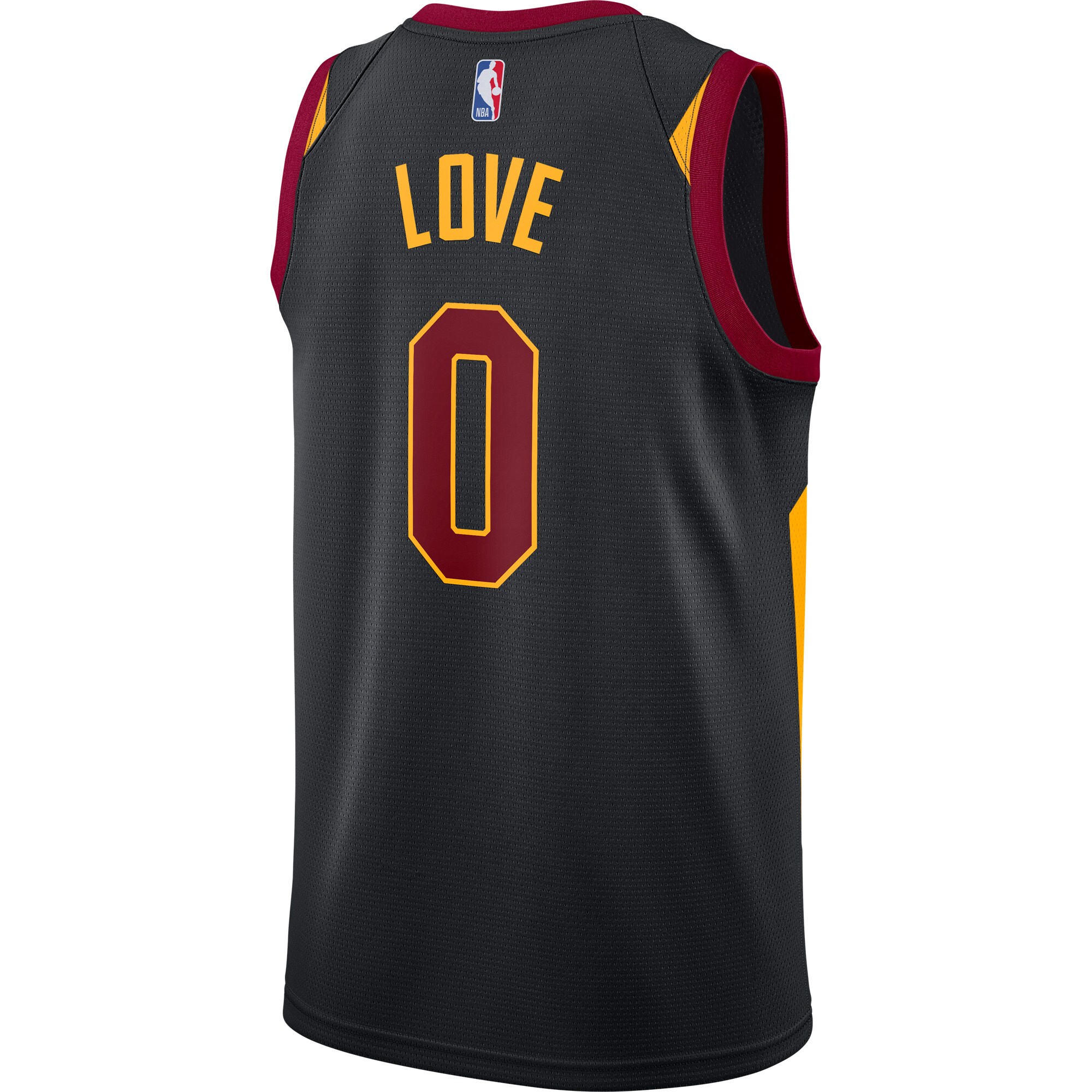 Men s Jordan Brand Kevin Love Black Cleveland Cavaliers 2020 21 Swingman Jersey Statement Edition