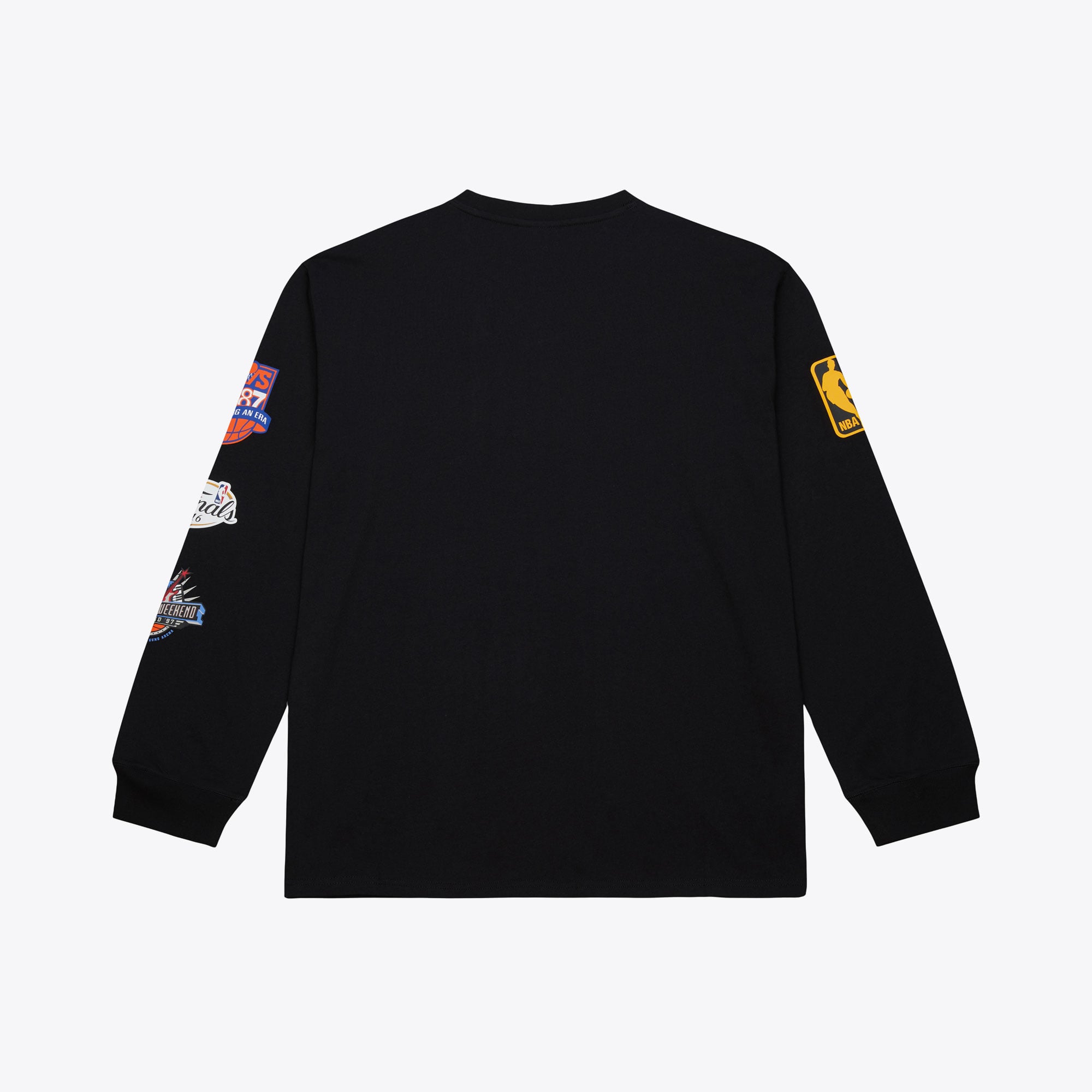 T-shirt à manches longues Mitchell & Ness noir pour homme, Cleveland Cavaliers Training Camp