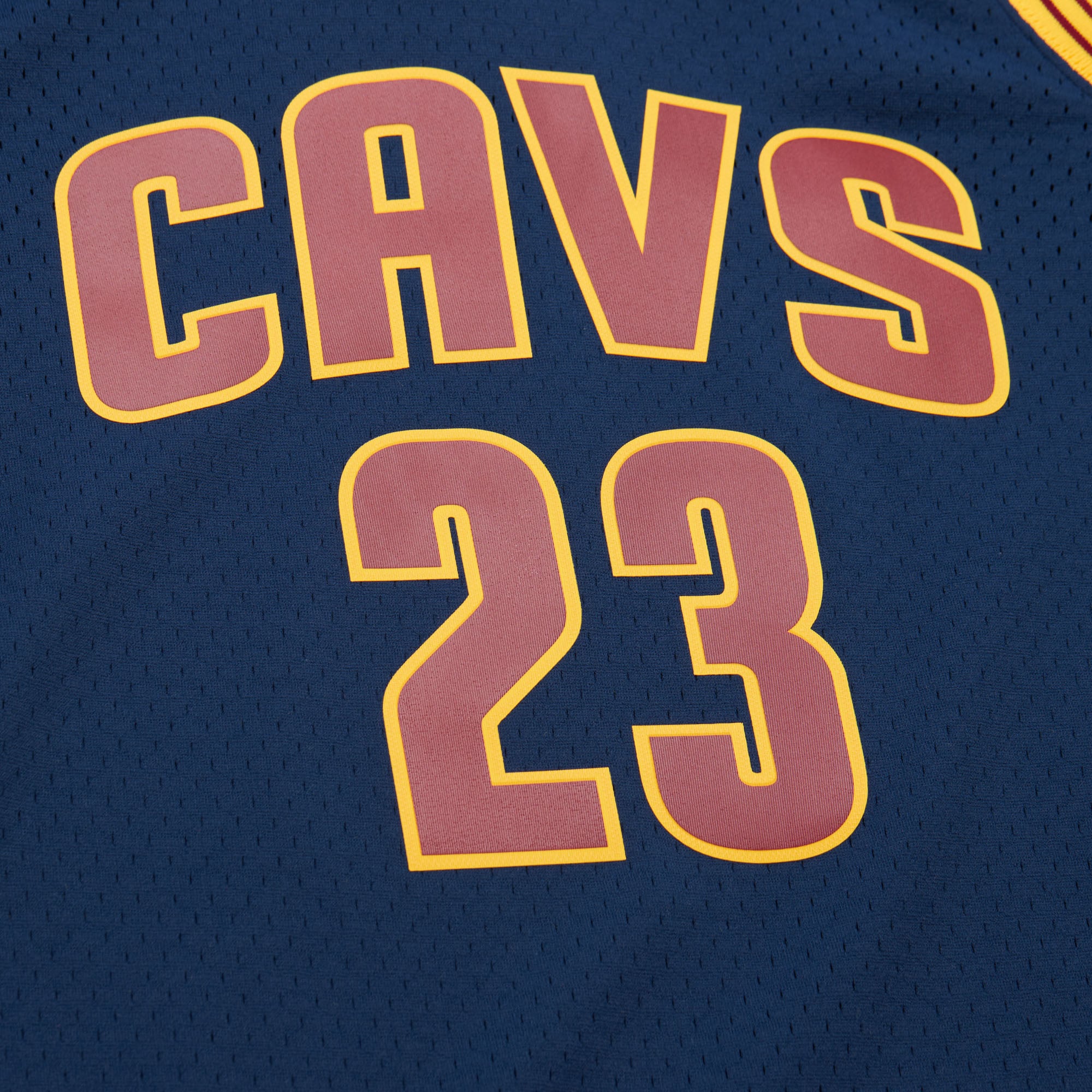 Men's Mitchell & Ness LeBron James Navy Cleveland Cavaliers Big Tall Hardwood Classics 2008-09 Swingman Jersey