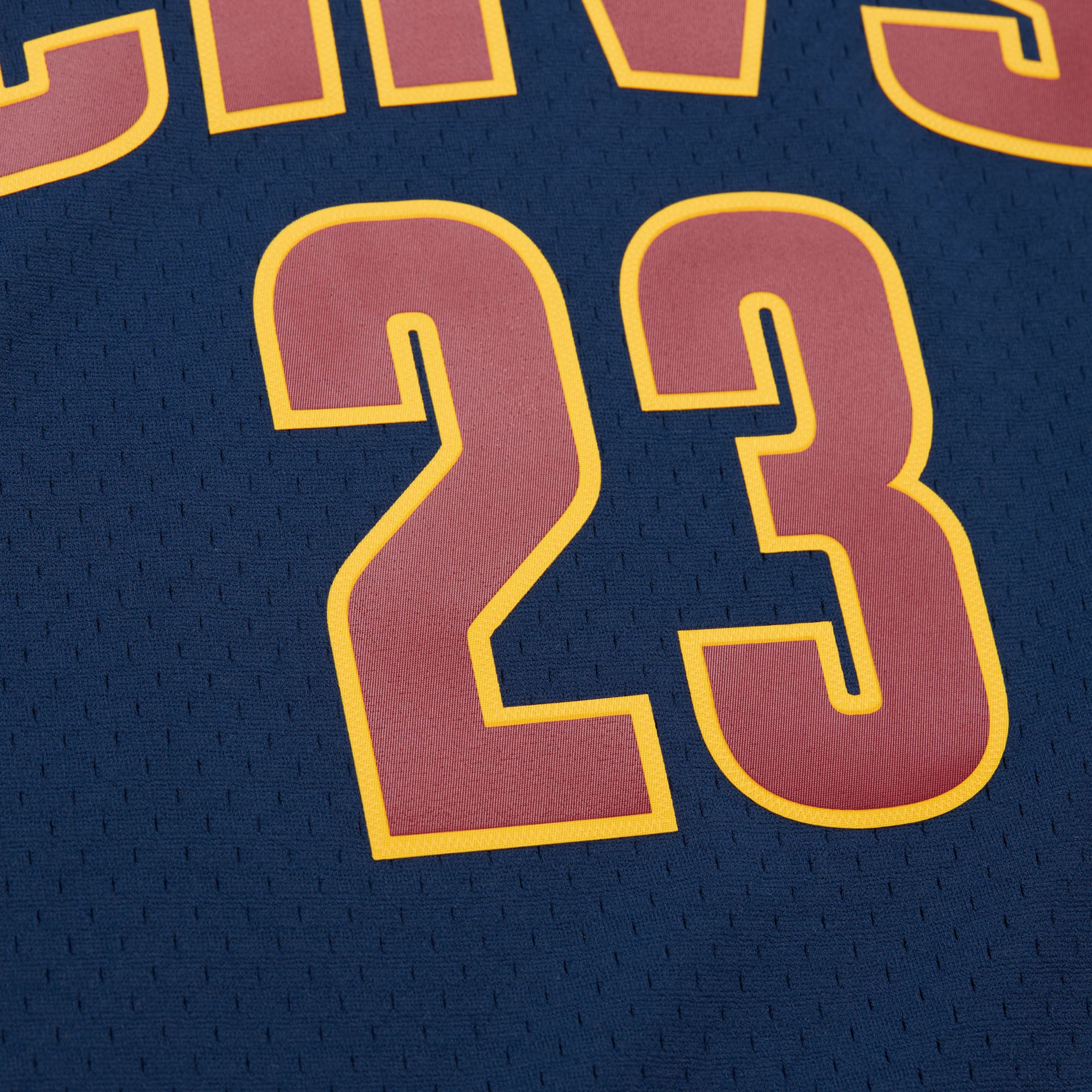 Men's Mitchell & Ness LeBron James Navy Cleveland Cavaliers Big Tall Hardwood Classics 2008-09 Swingman Jersey