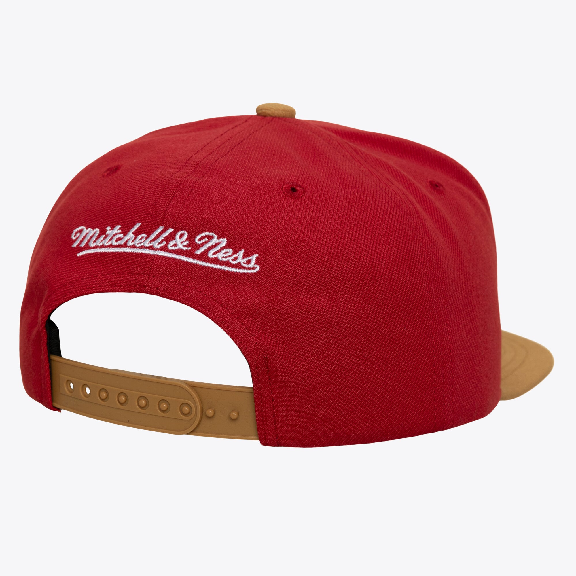 Men's Mitchell & Ness Red Cleveland Cavaliers Hardwood Classics Legendary Home Snapback Hat