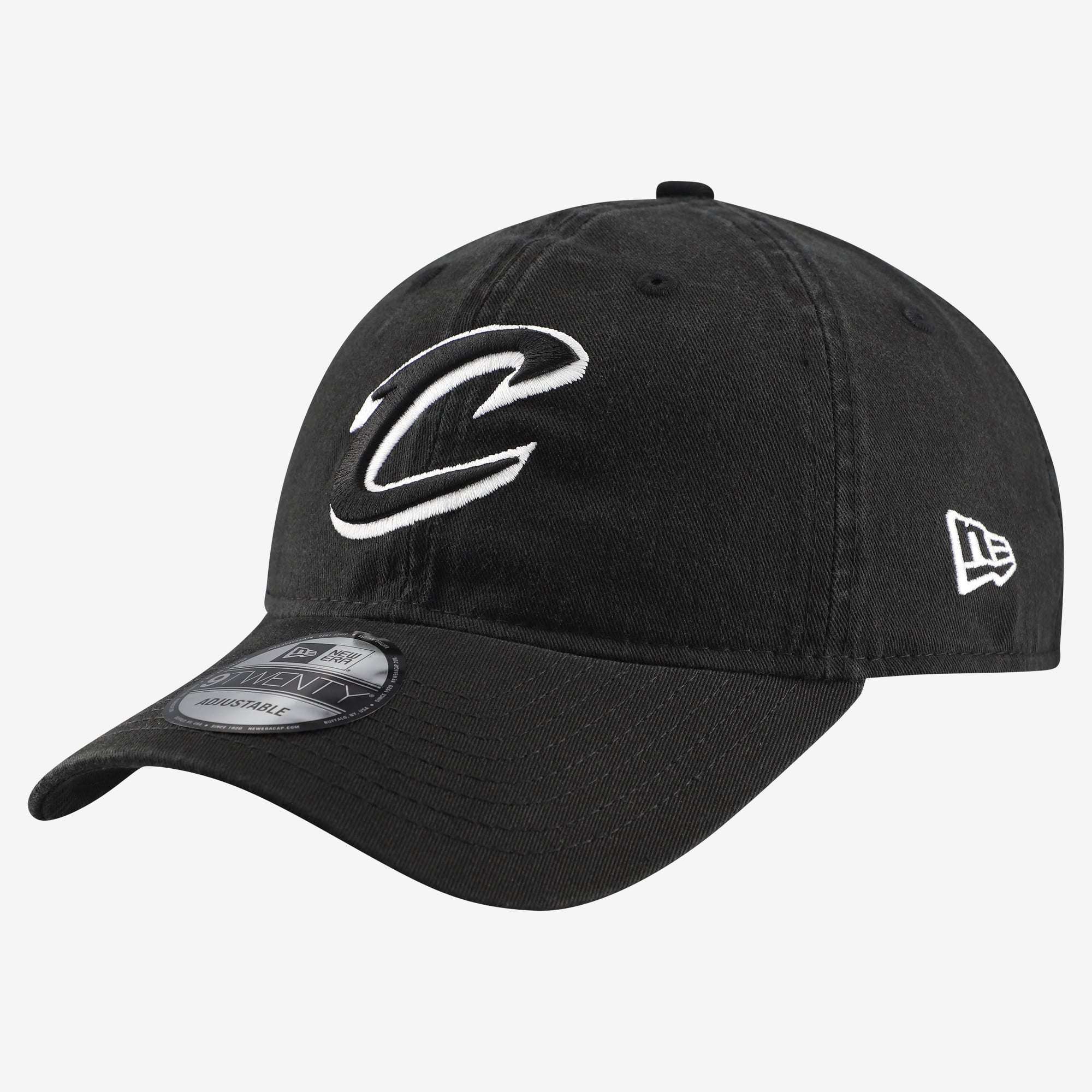 Men's Cleveland Cavaliers New Era Black 9TWENTY Adjustable Hat