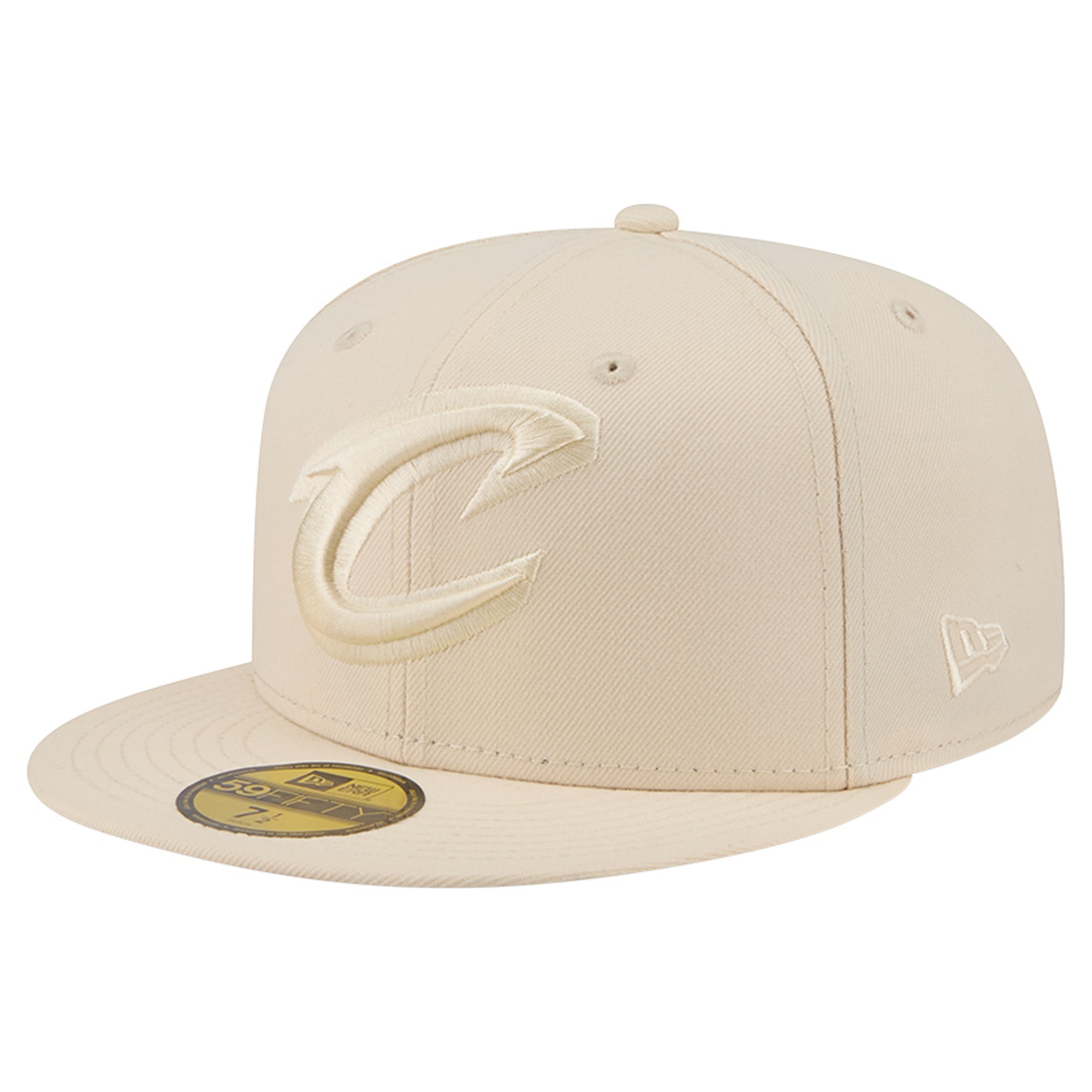 Casquette ajustée New Era 59FIFTY crème pour homme
