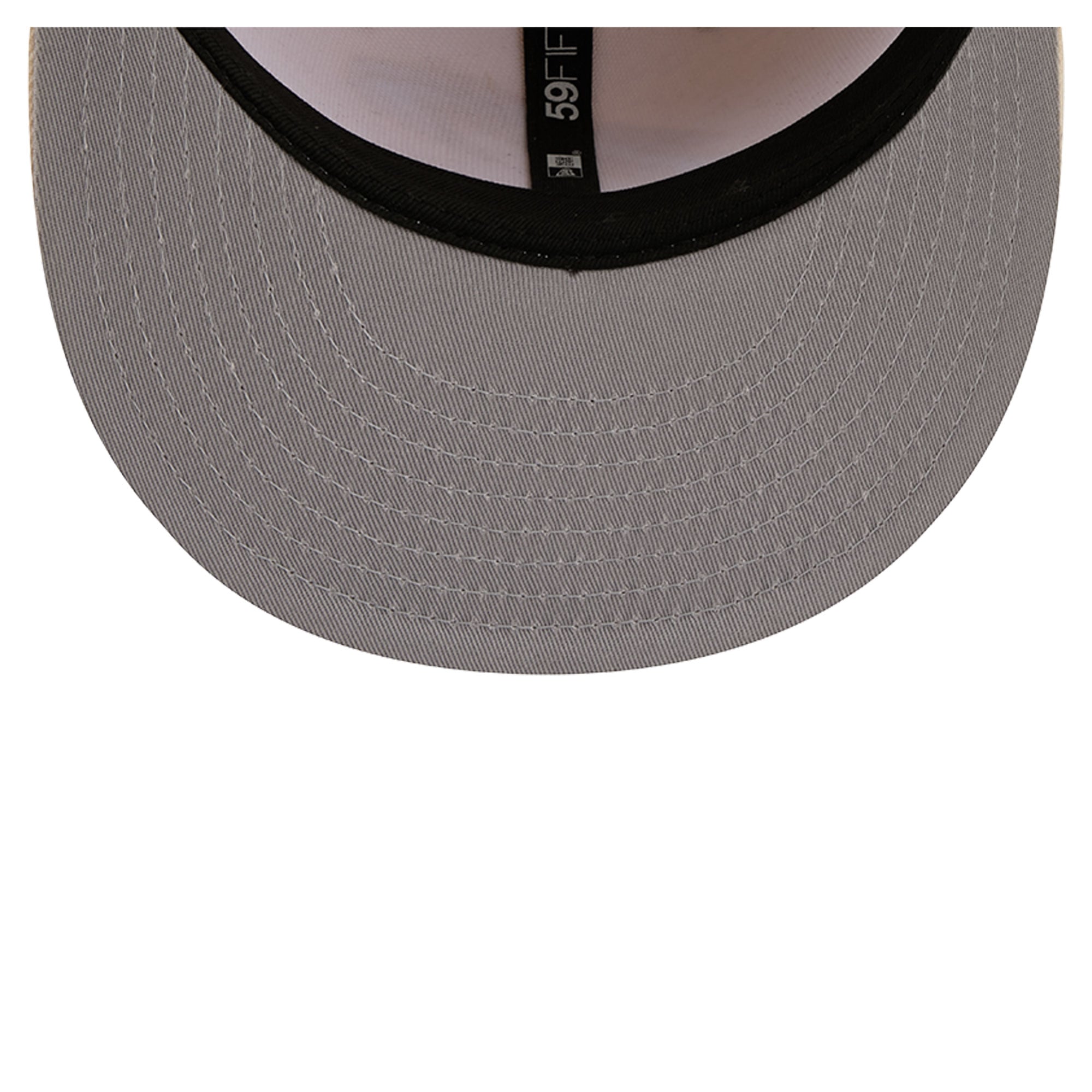Casquette ajustée New Era 59FIFTY crème pour homme