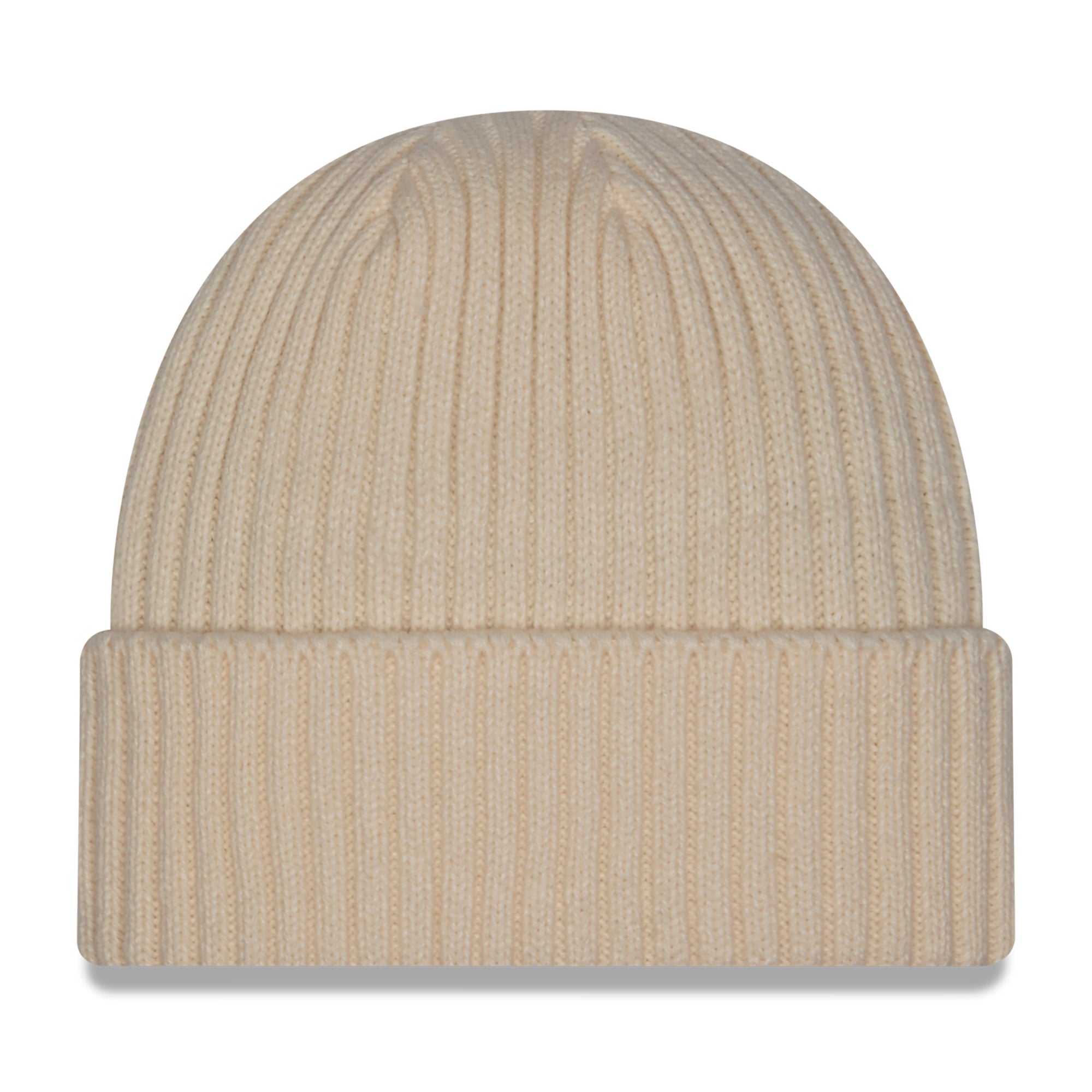 Bonnet à revers New Era crème Cleveland Cavaliers pour homme