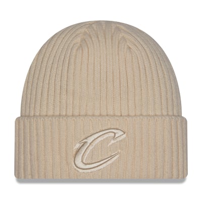 Cleveland Cavaliers New Era Color Pack Cuffed Knit Hat - Cream