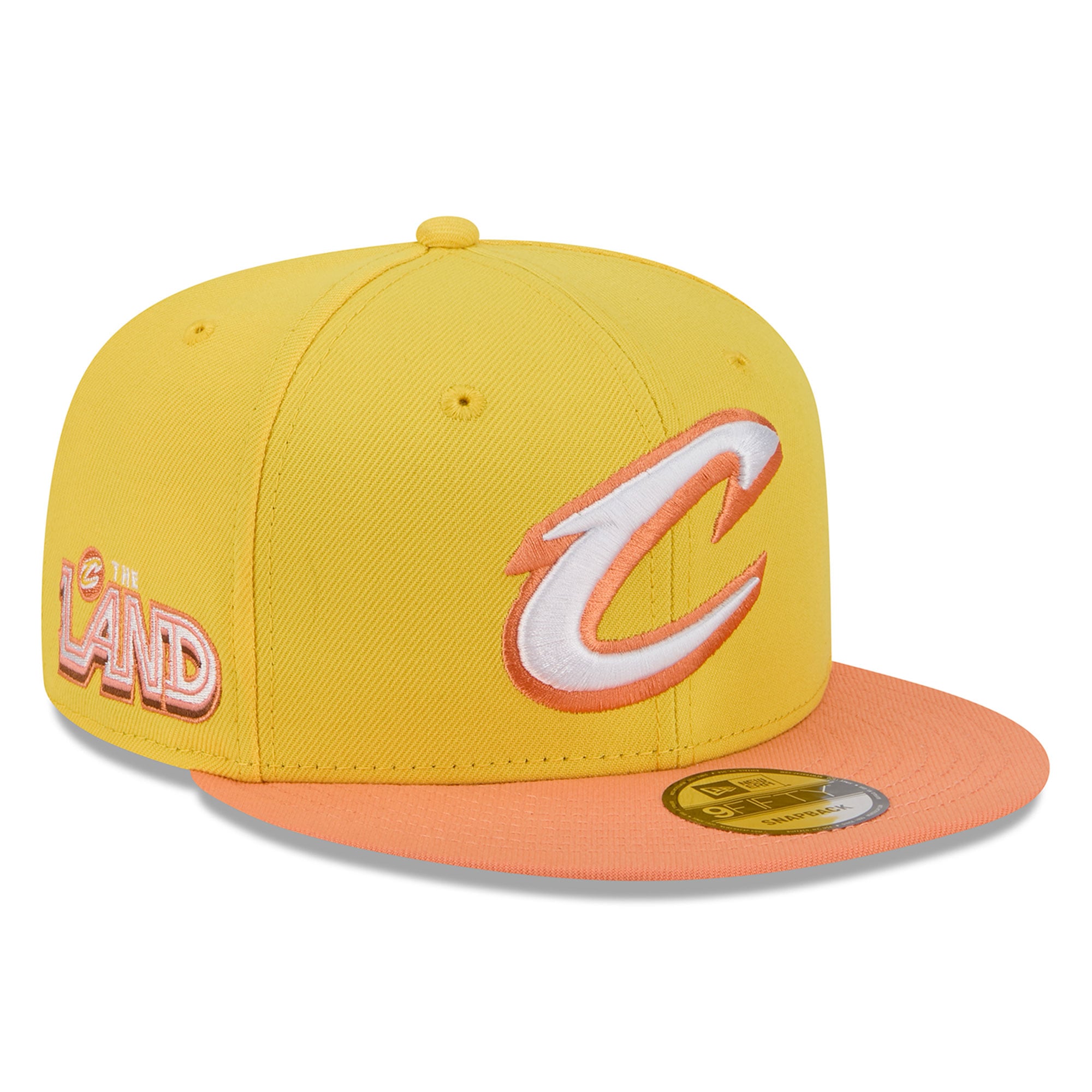 Men's Cleveland Cavaliers New Era Gold 2025/26 City Edition Alternate 9FIFTY Snapback Hat