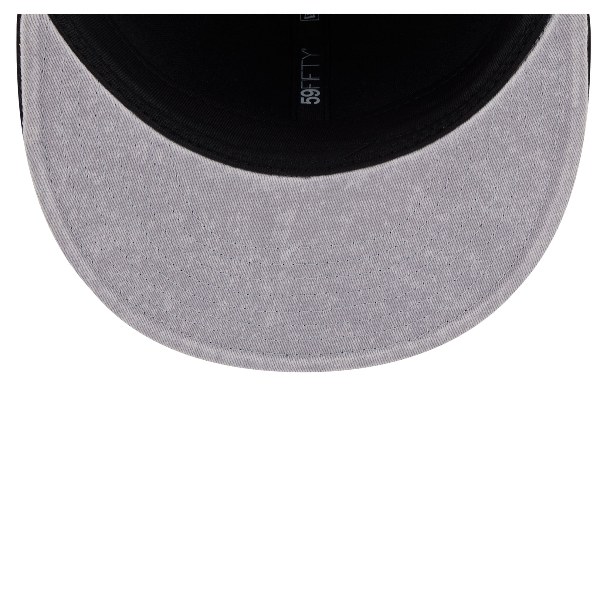 Men's New Era Gray/Black Cleveland Cavaliers Washed 59FIFTY Fitted Hat