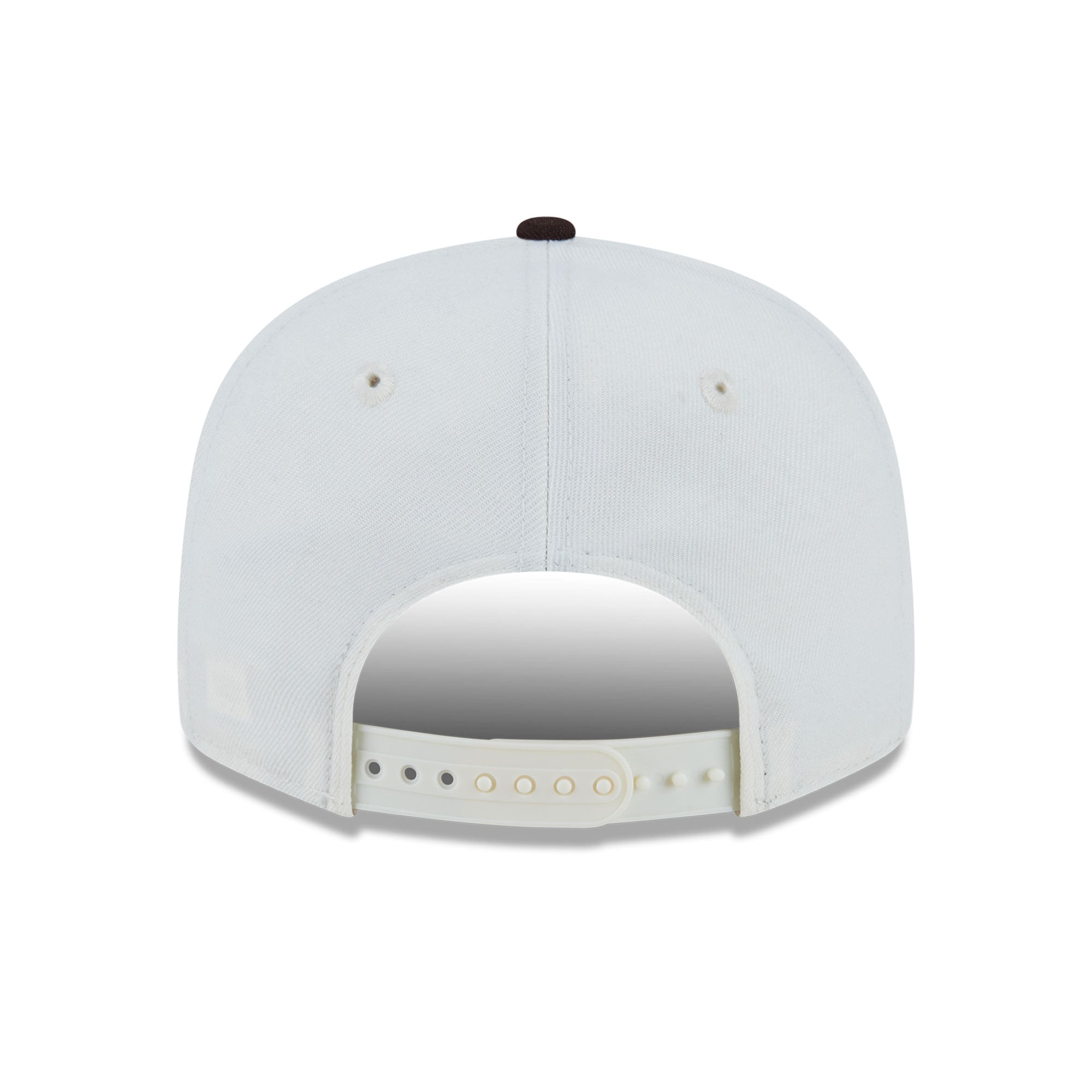 Casquette snapback New Era 9FIFTY blanche Cleveland Cavaliers Pumpkin Spice pour homme