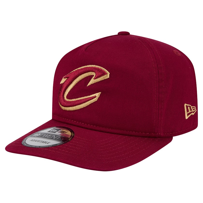 Men's Cleveland Cavaliers New Era Wine Cotton 19TWENTY Adjustable Hat