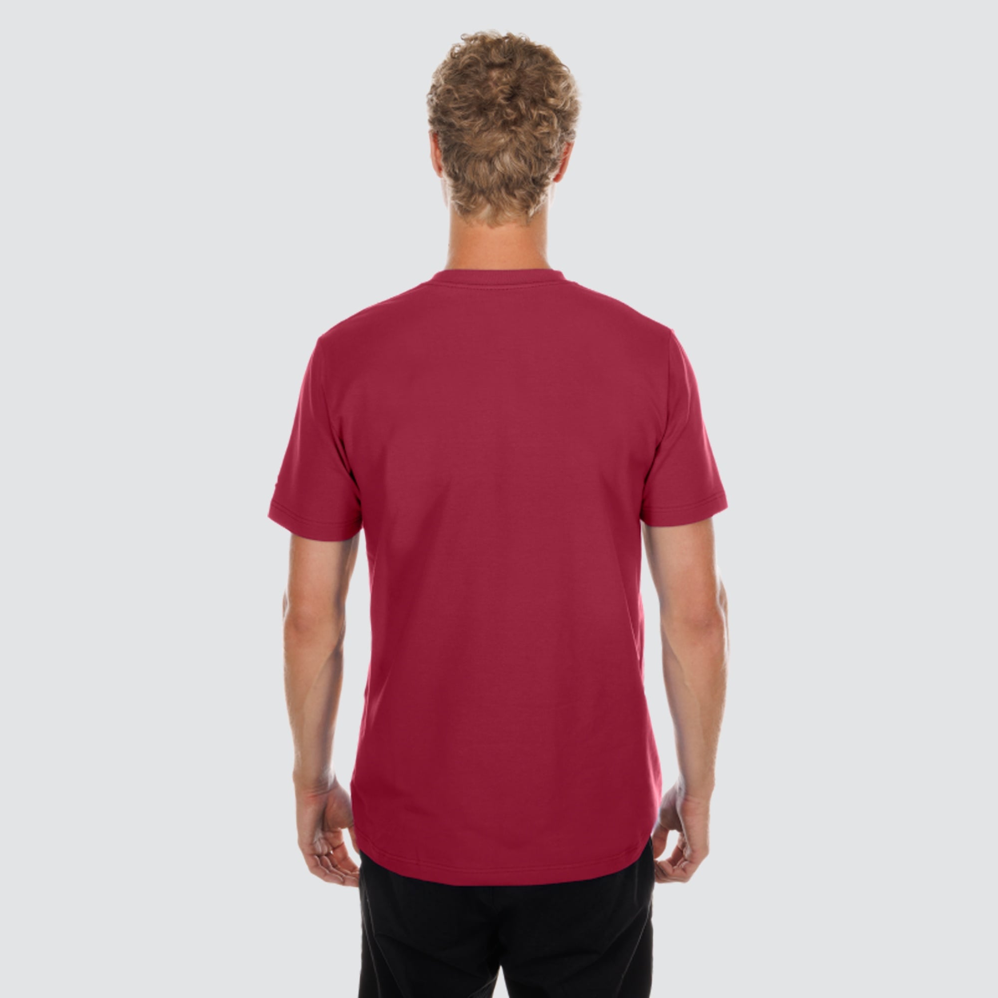 T-shirt floqué New Era Wine Cleveland Cavaliers Laurel Crest pour homme