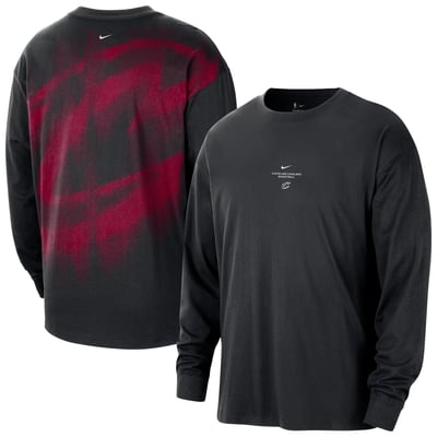 Cleveland Cavaliers Nike 2026 Standard Issue Pre-Game Performance Long Sleeve T-Shirt - Black