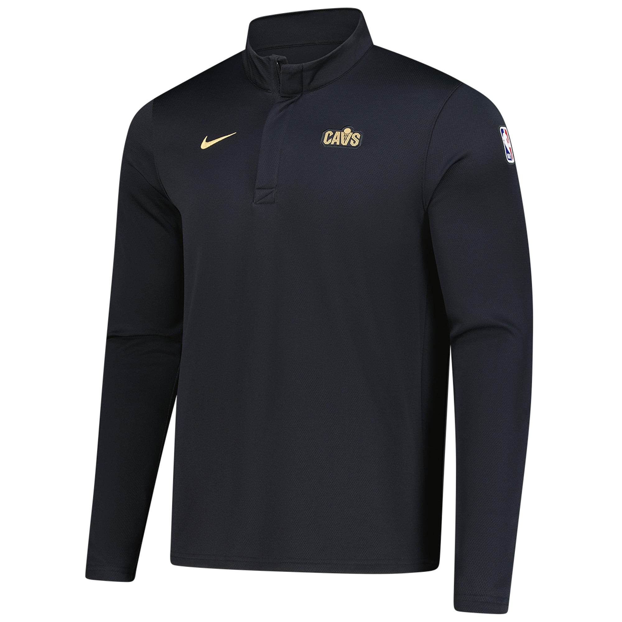 Men's Nike Wine Cleveland Cavaliers Authentic Coaches Quarter-Zip Dri-FIT Top
