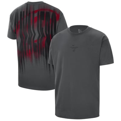 Cleveland Cavaliers Nike 2026 Standard Issue Pre-Game Max 90 T-Shirt - Charcoal