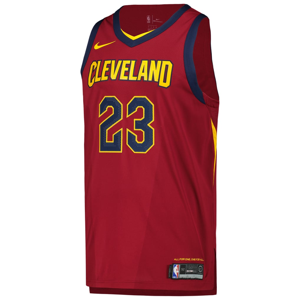 Nike Cleveland Men Jersey - Burgundy and Yellow Cavs City Edition uniforms by Nike a nod to Playhouse Square main image 4