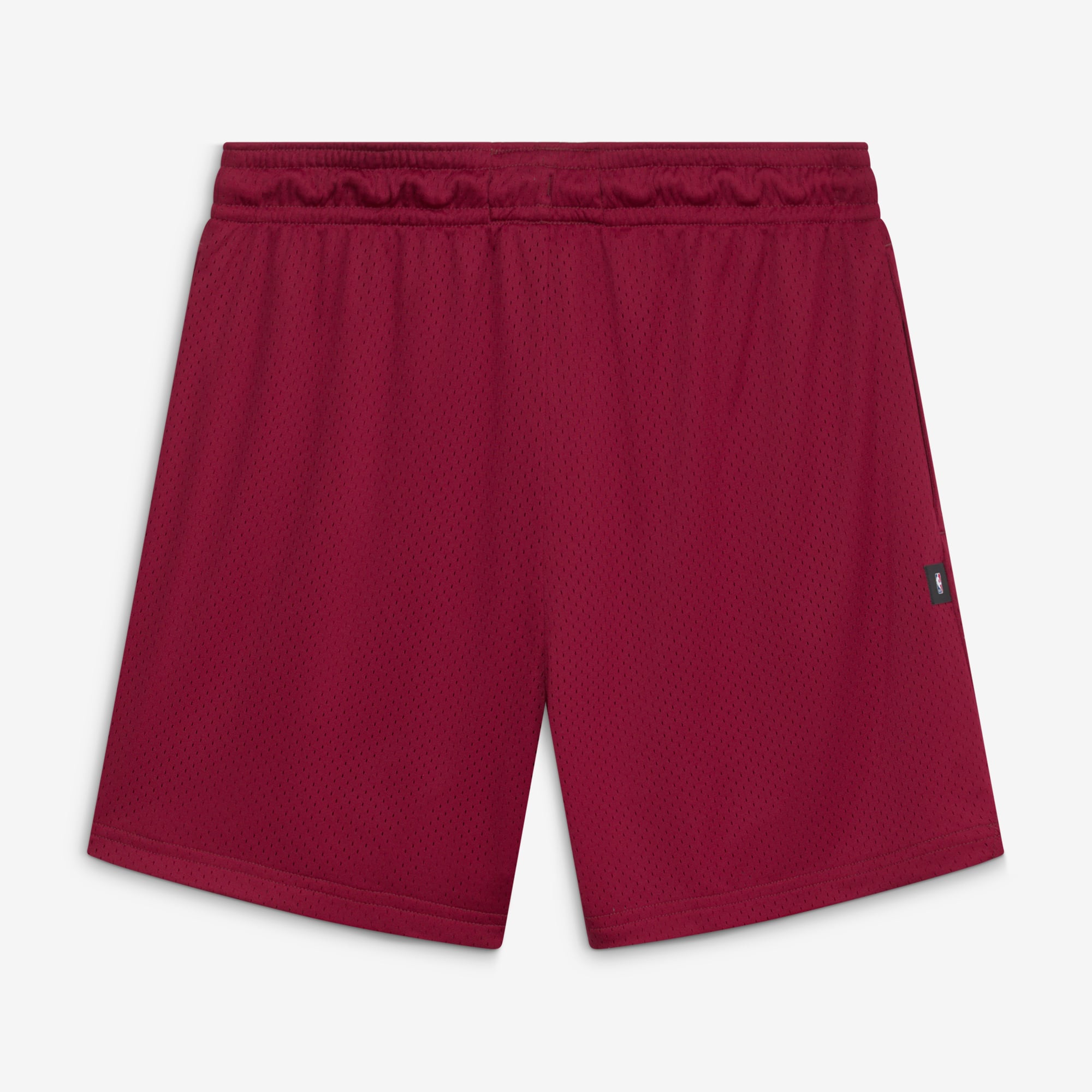 Short d'entraînement Nike Cleveland Cavaliers 2026 Standard Issue en mesh, couleur bordeaux, pour homme